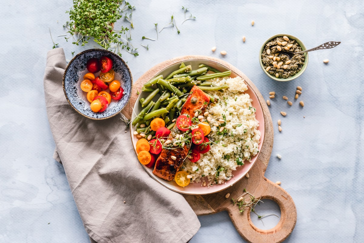 Sample balanced meal composition for glucose stability